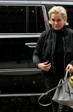 YOLANDA HADID Arrives at Her Daughter