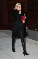 YOLANDA HADID Night Out in New York 01/13/2017