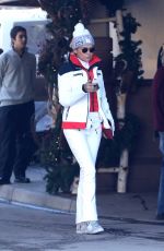 YOLANDA HADID Out and About in Aspen 12/29/2016