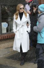 ZOEY DEUTCH Out and About in Park City 01/20/2017
