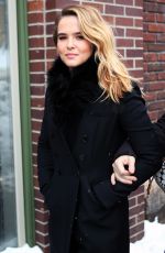 ZOEY DEUTCH Out and About in Park CIty 01/24/2017