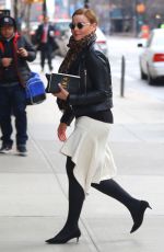 ABBIE CORNISH Arrives at Her Hotel in New York 02/03/2017