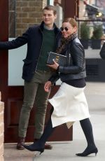 ABBIE CORNISH Arrives at Her Hotel in New York 02/03/2017