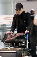 ABBIE CORNISH at Pierre Elliot Trudeau Airport in Montreal 02/27/2017