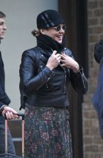 ABBIE CORNISH Leaves Her Hotel in New York 02/01/2017
