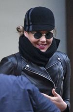 ABBIE CORNISH Leaves Her Hotel in New York 02/01/2017