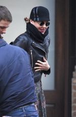 ABBIE CORNISH Leaves Her Hotel in New York 02/01/2017