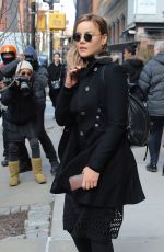 ABBIE CORNISH Out in New York 02/02/2017