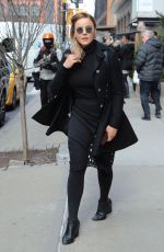 ABBIE CORNISH Out in New York 02/02/2017
