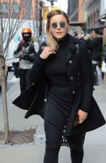 ABBIE CORNISH Out in New York 02/02/2017