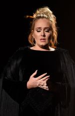 ADELE Performs at 2017 Grammy Awards in Los Angeles 02/12/2017