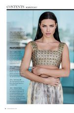 ADRIANA LIMA in Ocean Drive Magazine, March 2017