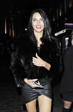 ADRIANA LIMA Night Out in London 02/19/2017