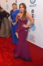 ADRIENNE BAILON ar 48th Naacp Image Awards in Pasadena 02/11/2017
