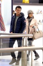AGNIESZKA RADWANSKA and Dawid Celt Out in Warsaw 02/24/2017