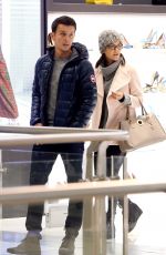 AGNIESZKA RADWANSKA and Dawid Celt Out in Warsaw 02/24/2017