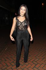 AIMEE KIMBER Night Out in Chelmsford 02/04/2017