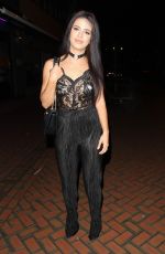 AIMEE KIMBER Night Out in Chelmsford 02/04/2017