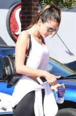 ALESSANDRA AMBROSIO Arrives at a Gym in Brentwood 02/23/2017