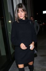 ALESSANDRA AMBROSIO at Catch LA in West Hollywood 02/02/2017