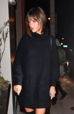 ALESSANDRA AMBROSIO at Catch LA in West Hollywood 02/02/2017