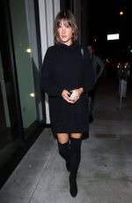 ALESSANDRA AMBROSIO at Catch LA in West Hollywood 02/02/2017