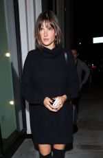 ALESSANDRA AMBROSIO at Catch LA in West Hollywood 02/02/2017