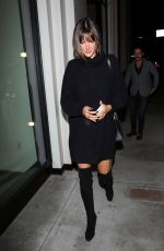 ALESSANDRA AMBROSIO at Catch LA in West Hollywood 02/02/2017