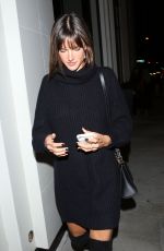 ALESSANDRA AMBROSIO at Catch LA in West Hollywood 02/02/2017