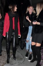 ALESSANDRA AMBROSIO at Madeo Restaurant in Los Angeles 02/06/2017