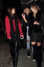 ALESSANDRA AMBROSIO at Madeo Restaurant in Los Angeles 02/06/2017