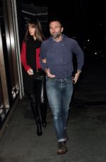 ALESSANDRA AMBROSIO at Madeo Restaurant in Los Angeles 02/06/2017