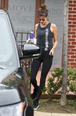 ALESSANDRA AMBROSIO Leaves a Gym in Los Angeles 02/21/2017