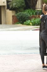 ALESSANDRA AMBROSIO Out in Los Angeles 02/07/2017