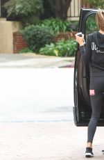 ALESSANDRA AMBROSIO Out in Los Angeles 02/07/2017