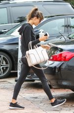 ALESSANDRA AMBROSIO Out in Los Angeles 02/07/2017