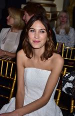 ALEXA CHUNG at Christian Siriano Fashion Show in New York 02/11/2017