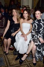 ALEXA CHUNG at Christian Siriano Fashion Show in New York 02/11/2017