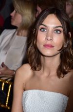 ALEXA CHUNG at Christian Siriano Fashion Show in New York 02/11/2017