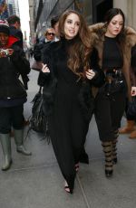 ALEXA RAY JOEL (BRINKLEY) and SAILOR BRINKLEY at Today Show in New York 02/15/2017