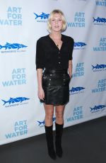 ALEXANDRA RICHARDS at Art for Water Benefiring Waterkeeper Alliance Charity in New York 02/06/2017