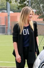 ALI LATRER on a Movie Set in Hollywood 02/16/2017