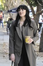 ALI LOHAN Out and About in Los Angeles 02/22/2017