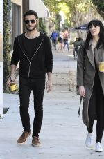 ALI LOHAN Out and About in Los Angeles 02/22/2017