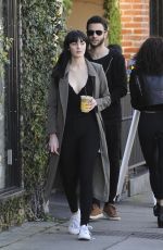ALI LOHAN Out and About in Los Angeles 02/22/2017
