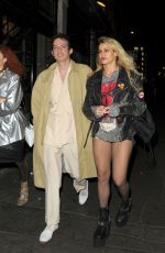 ALICE DELLAL Night Out in London 02/20/2017