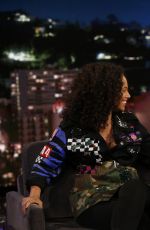 ALICIA KEYS at Jimmy Kimmel Live 02/09/2017