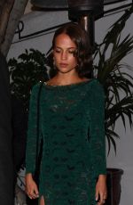 ALICIA VIKANDER at Chateau Marmont Hotel in West Hollywood 02/26/2017
