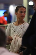 ALICIA VKANDER at Cape Town International Airport in South Africa 02/24/2017