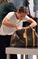 ALICIA VKANDER at Cape Town International Airport in South Africa 02/24/2017